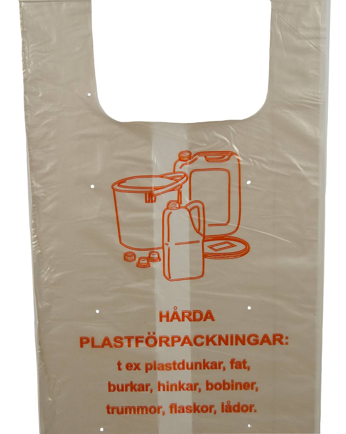 Sopsäck i plast 240 liter – bild 2