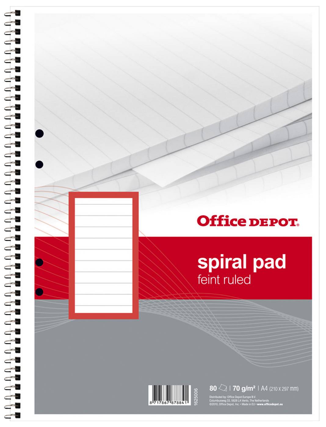 Kollegieblock Office Depot