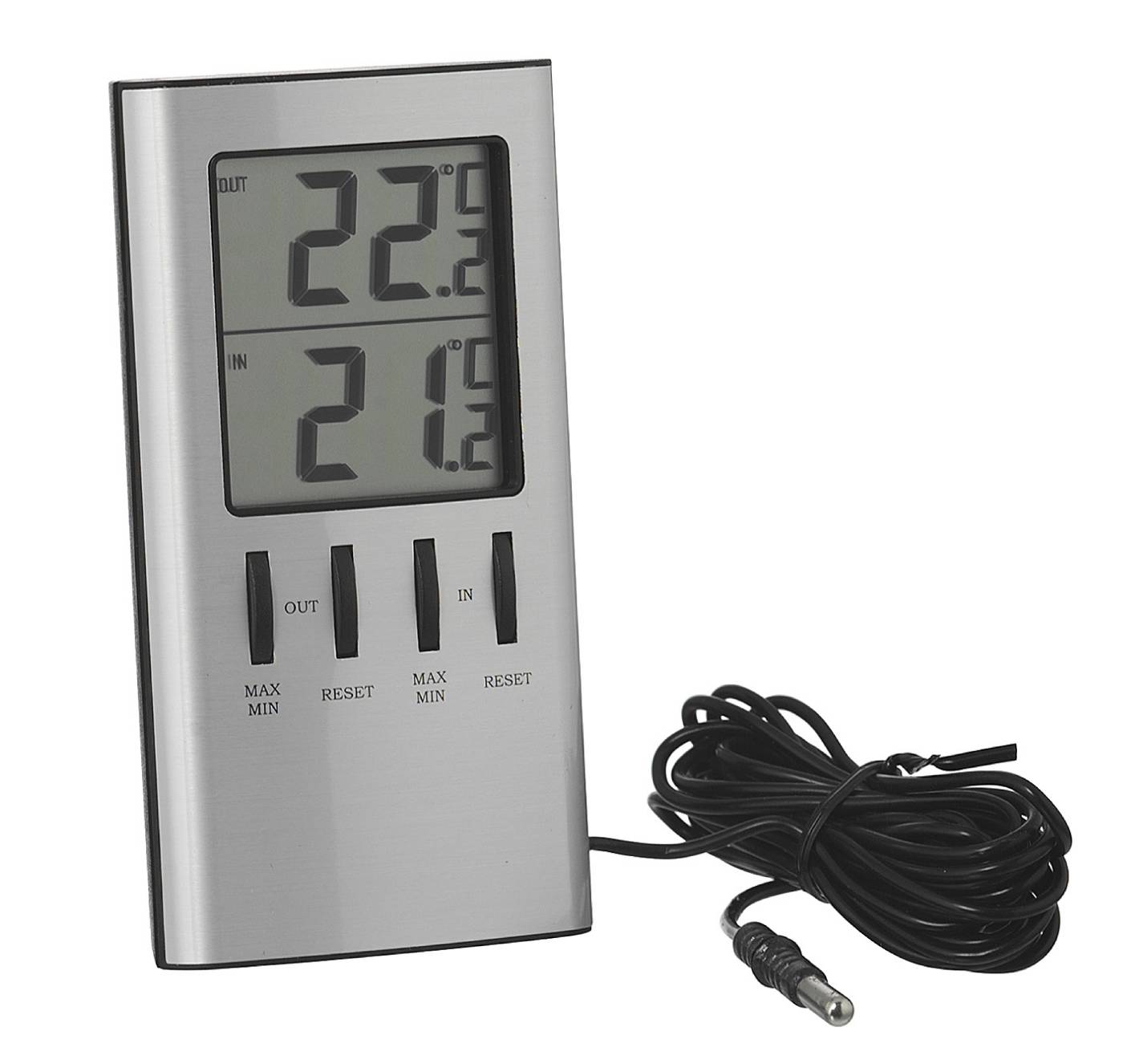 Termometer inne/ute digital – bild 3