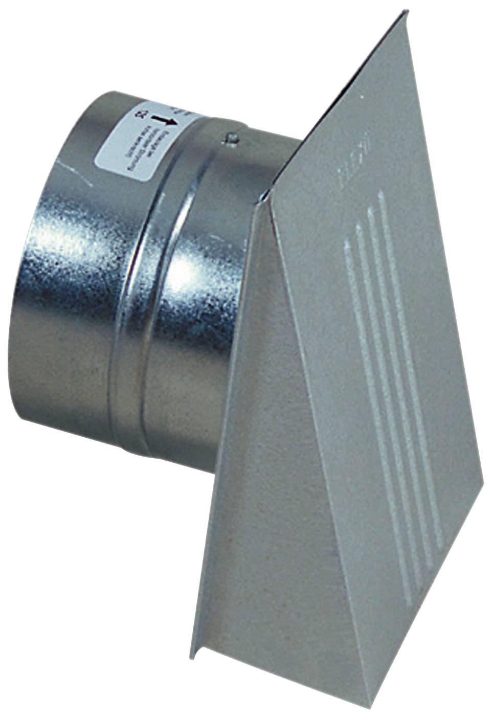 Ventilatorventil m/kåpa och spjäll, Flexit