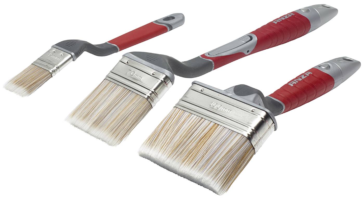 Fasadpenselset Elite vinklad Anza