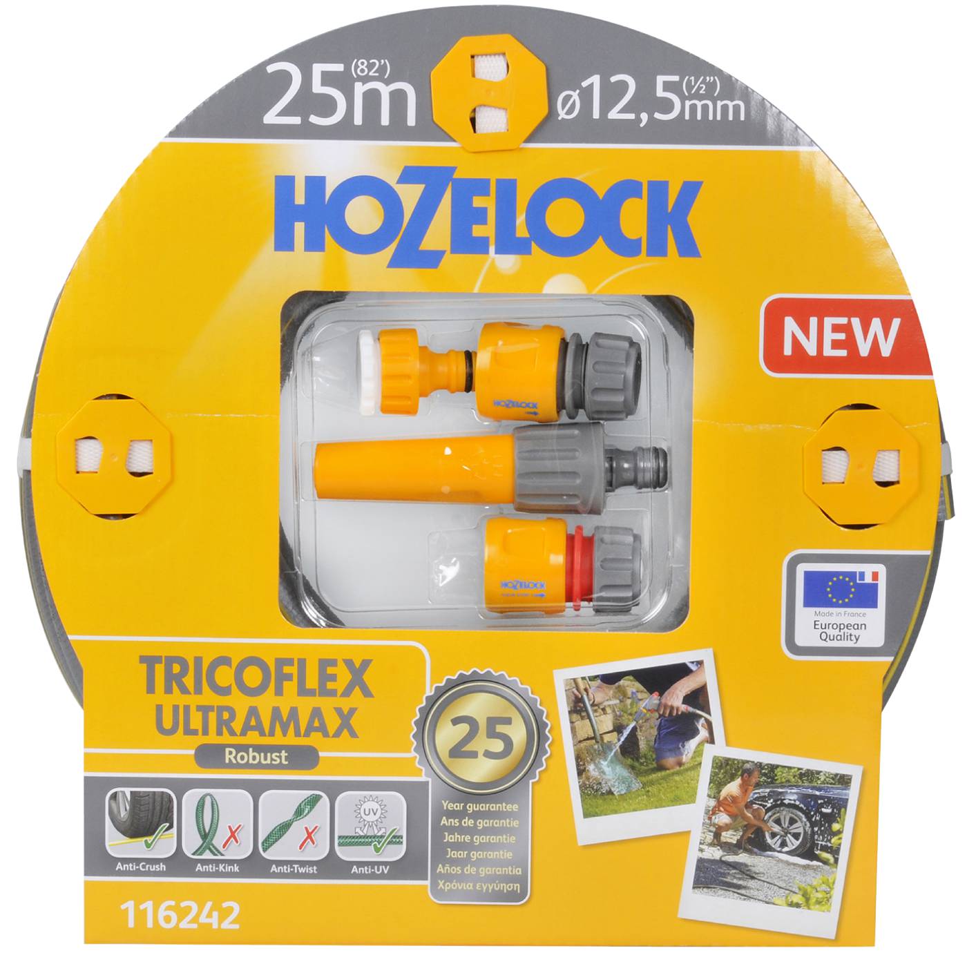 Slangset Ultramax 25 m Hozelock