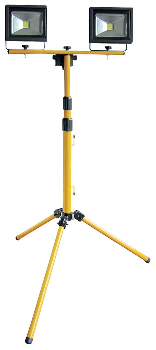 Ledstrålkastare med stativ 1,75 meter