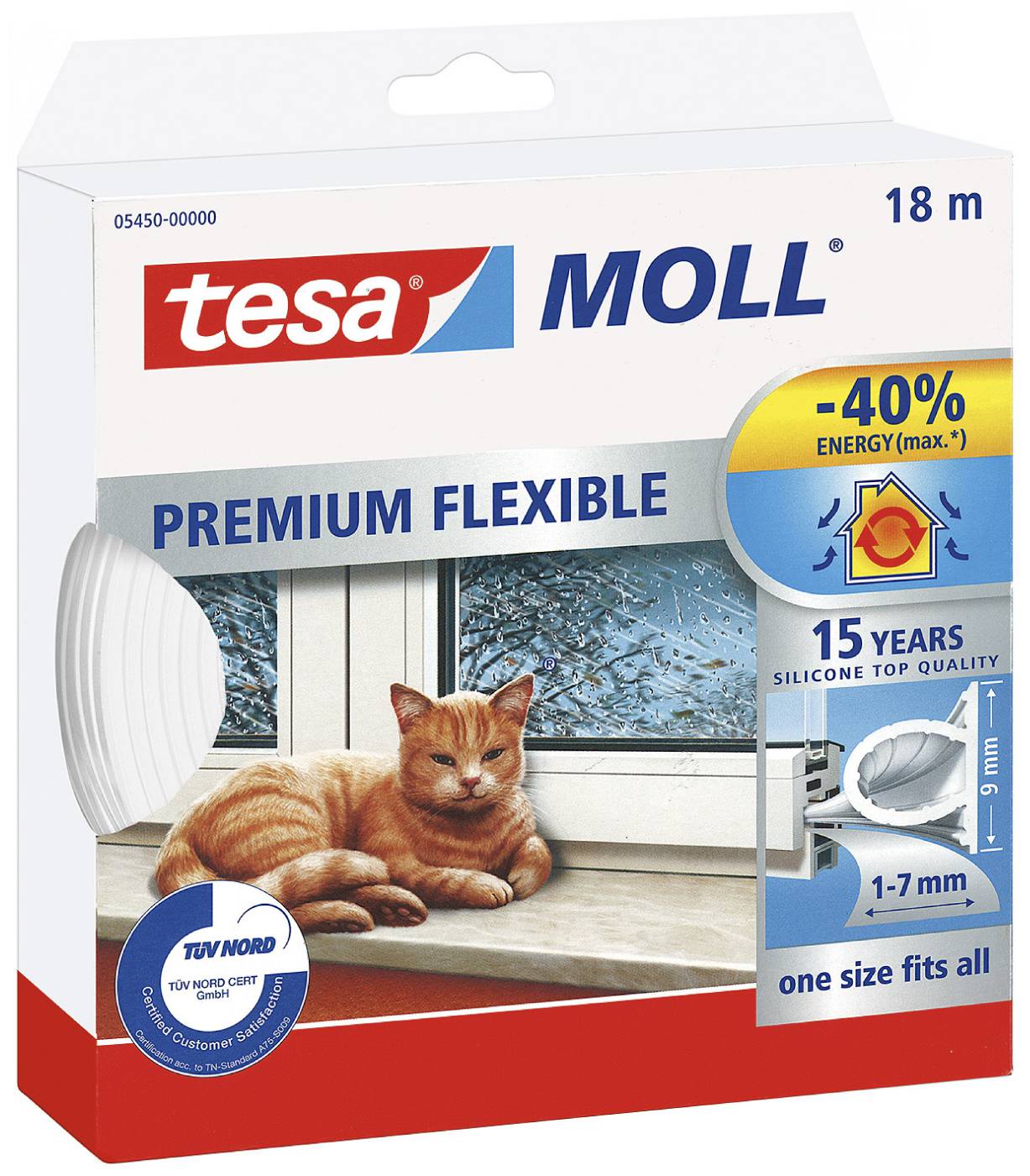 Silikontätningslist tesa 5417, 5450 – bild 3