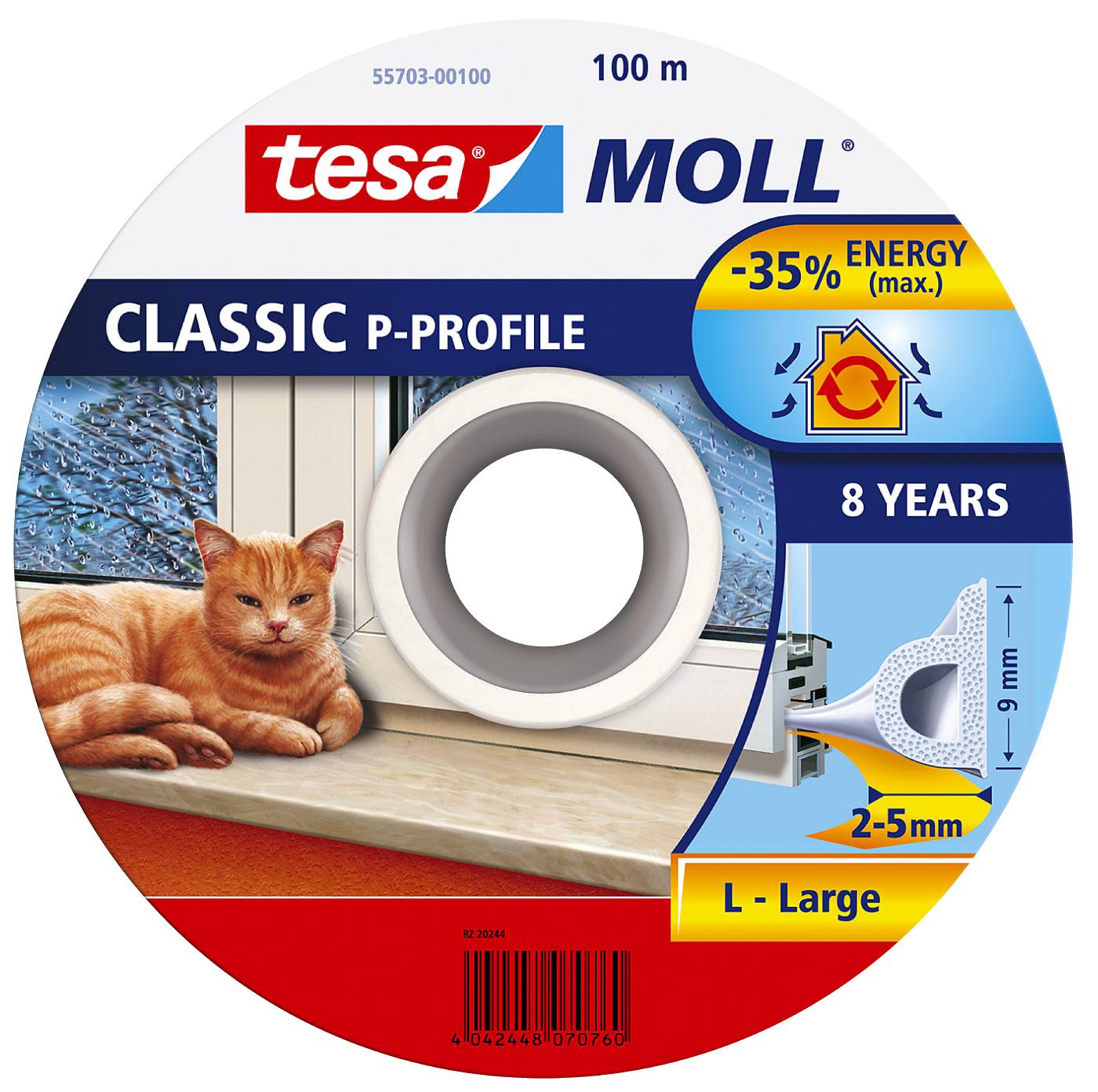 P-list självhäftande tesa 5390, 5391, 5570 – bild 5