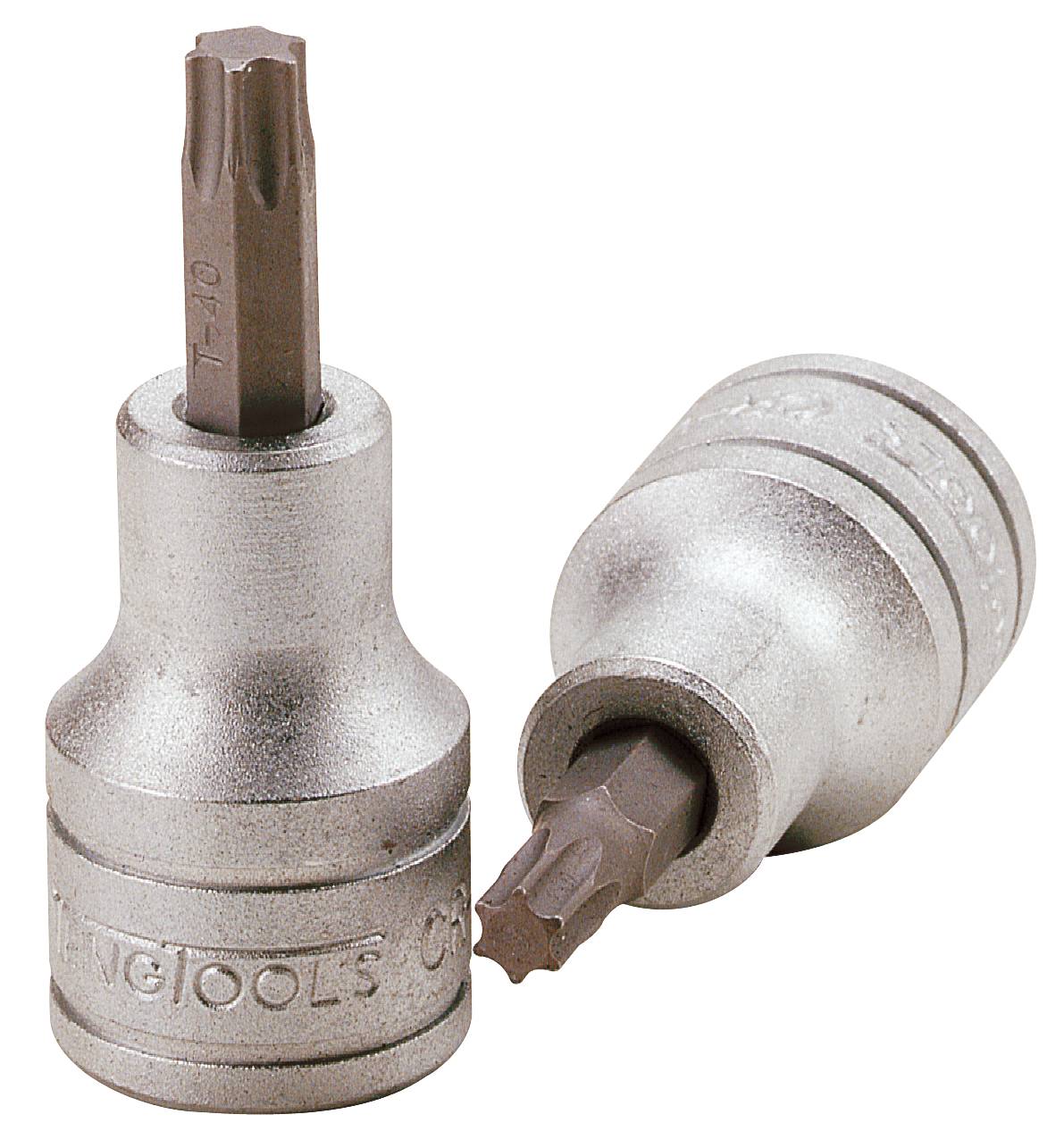 TX-hylsa. Med 1/2" fyrkantsfäste. Teng Tools M121220T-C / M121260T-C – bild 1