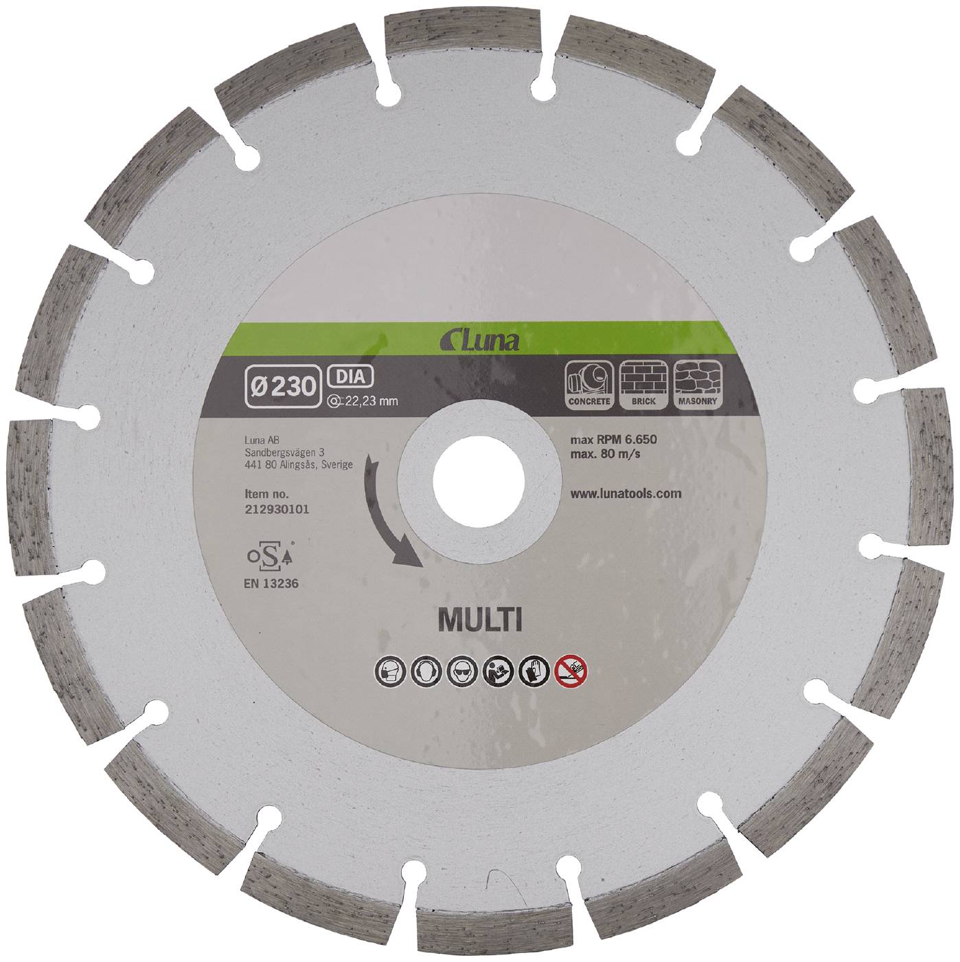 Diamantkapklinga Multi