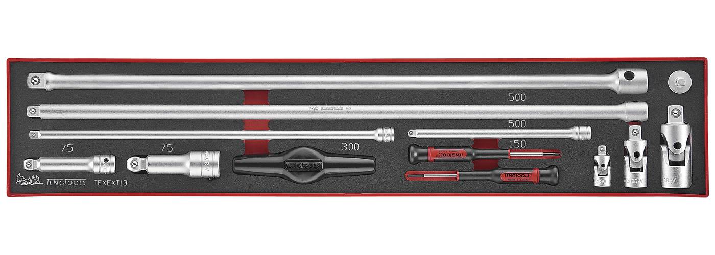 13 delars Förlängningssats. Teng Tools TEXEXT13