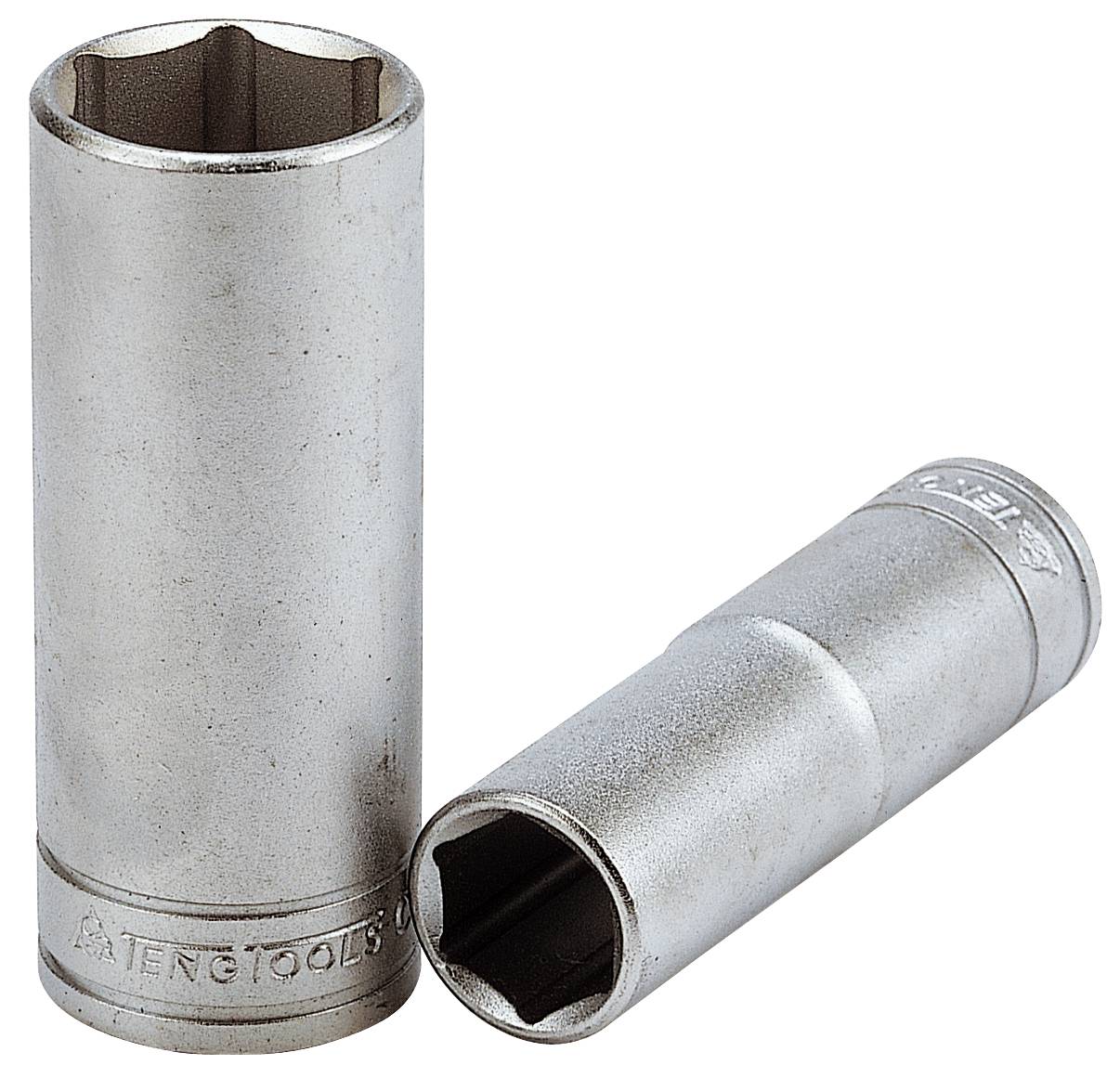 Hylsa. Med 3/8" fyrkantsfäste. Teng Tools M380212-C / M380228-C