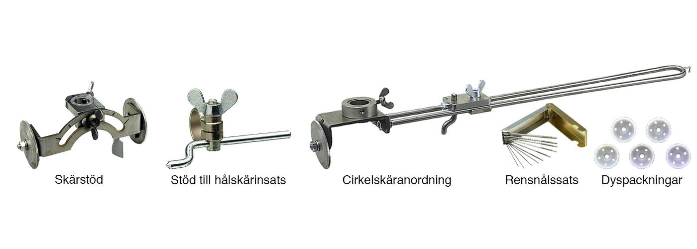 Tillbehör för svets och skärbrännare Elga/Gasiq D 75 Ergo och D 75 VVS