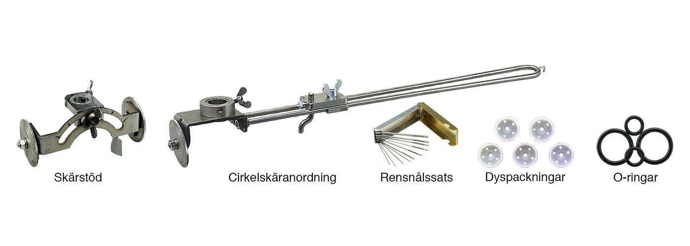 Skärstöd Elga/Gasiq för Komb. svets och skärbrännare N 76 och S 80 – bild 1