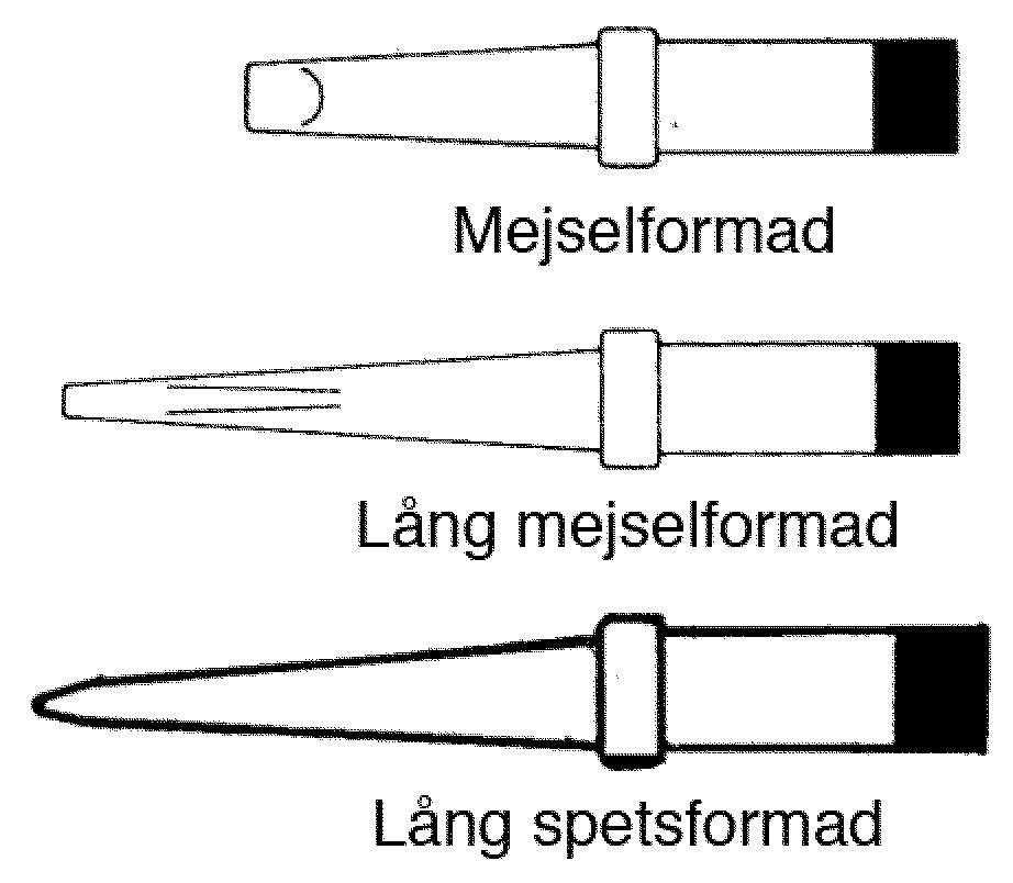 Lödspets Weller PT-serie