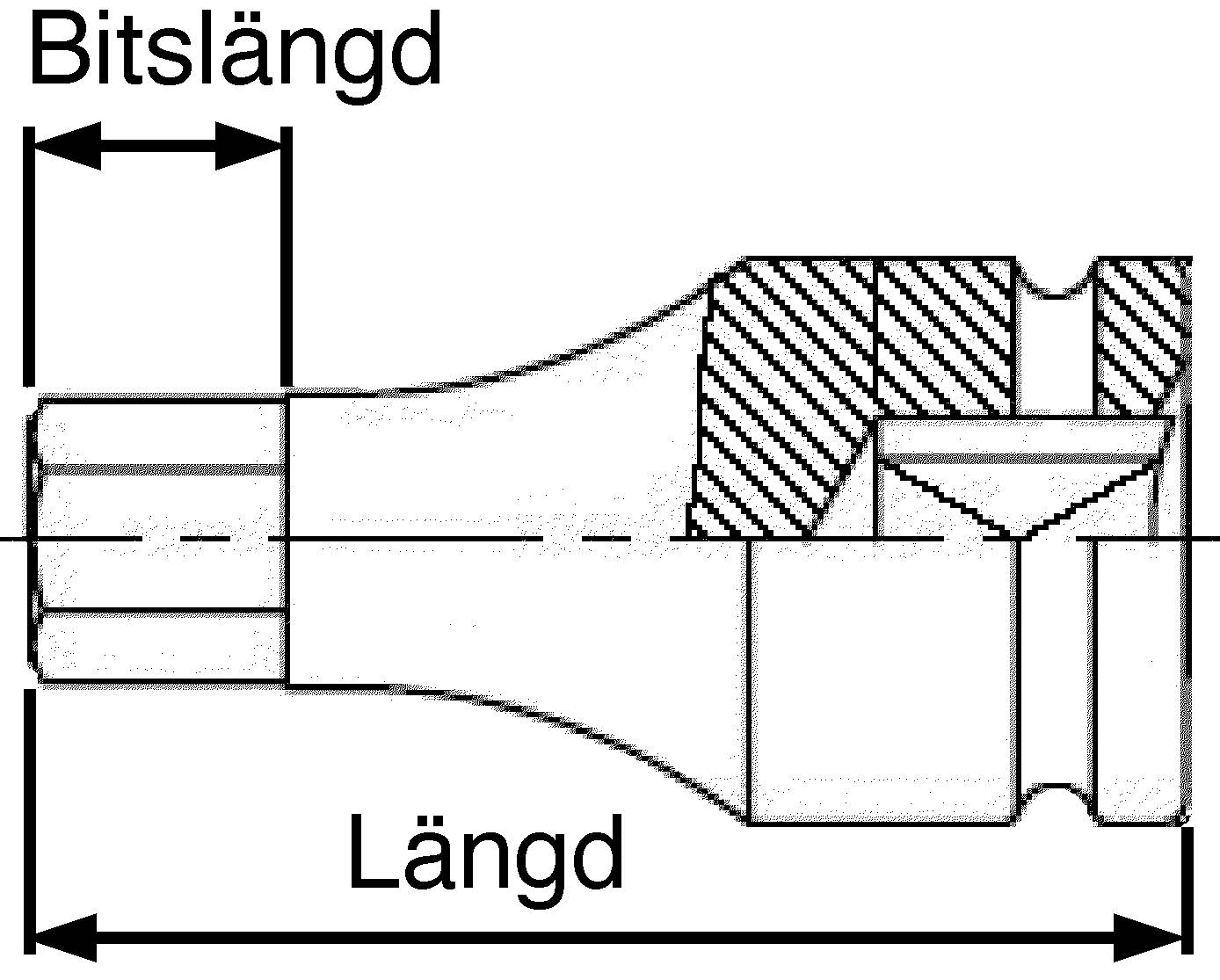 Kraftinsexhylsa. Med 3/4" fyrkantsfäste. Teng Tools 941519-C / 941524-C – bild 2