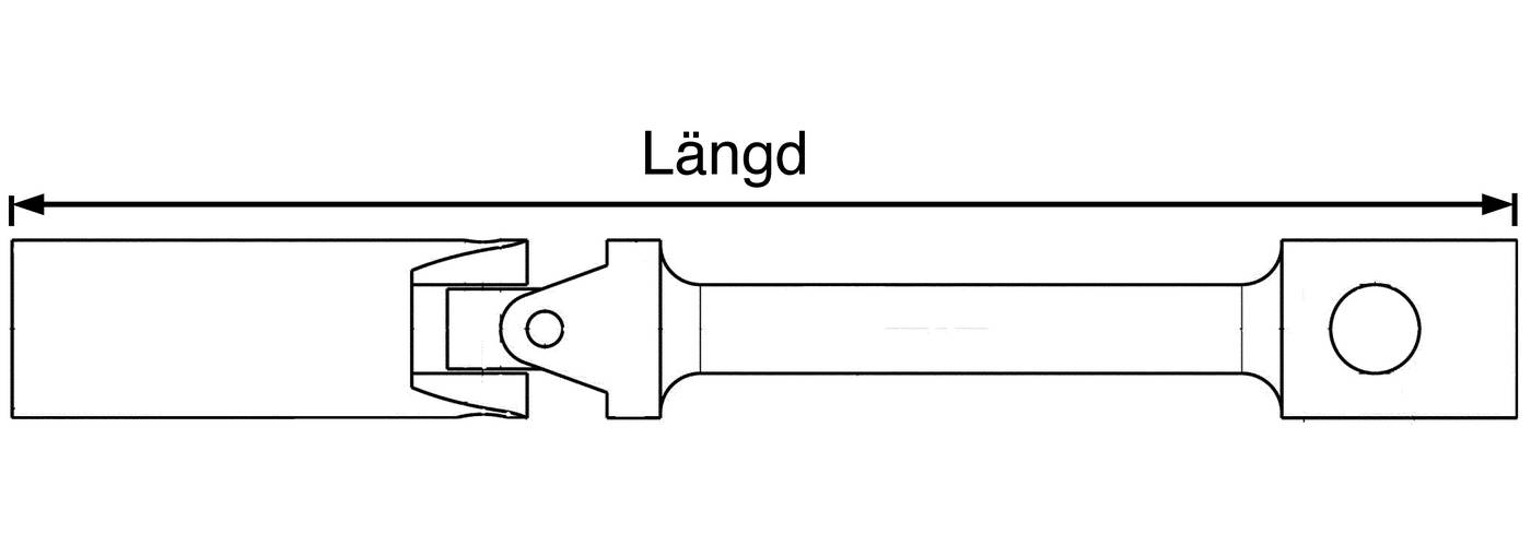 3/8'' lång tändstiftshylsa med T-handtag. Teng Tools TBUSP14 / TBUSP21 – bild 2