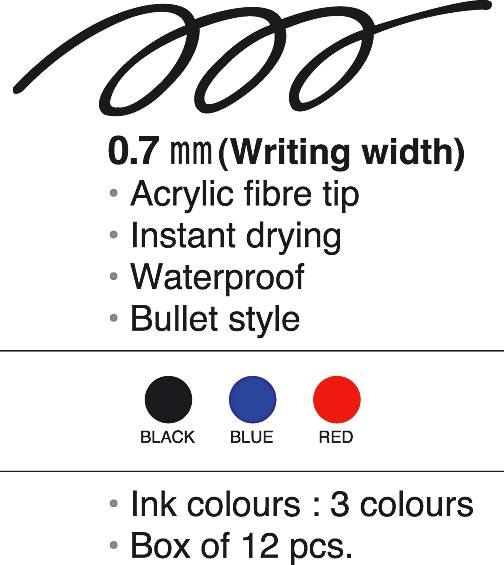 Märkpenna Artline 750 – bild 3