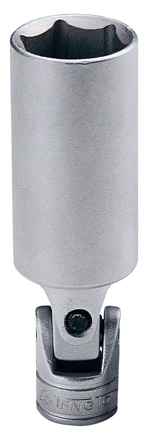 Tändstiftshylsa. Med 3/8" fyrkantsfäste. Teng Tools M380040-C / M380047-C – bild 2