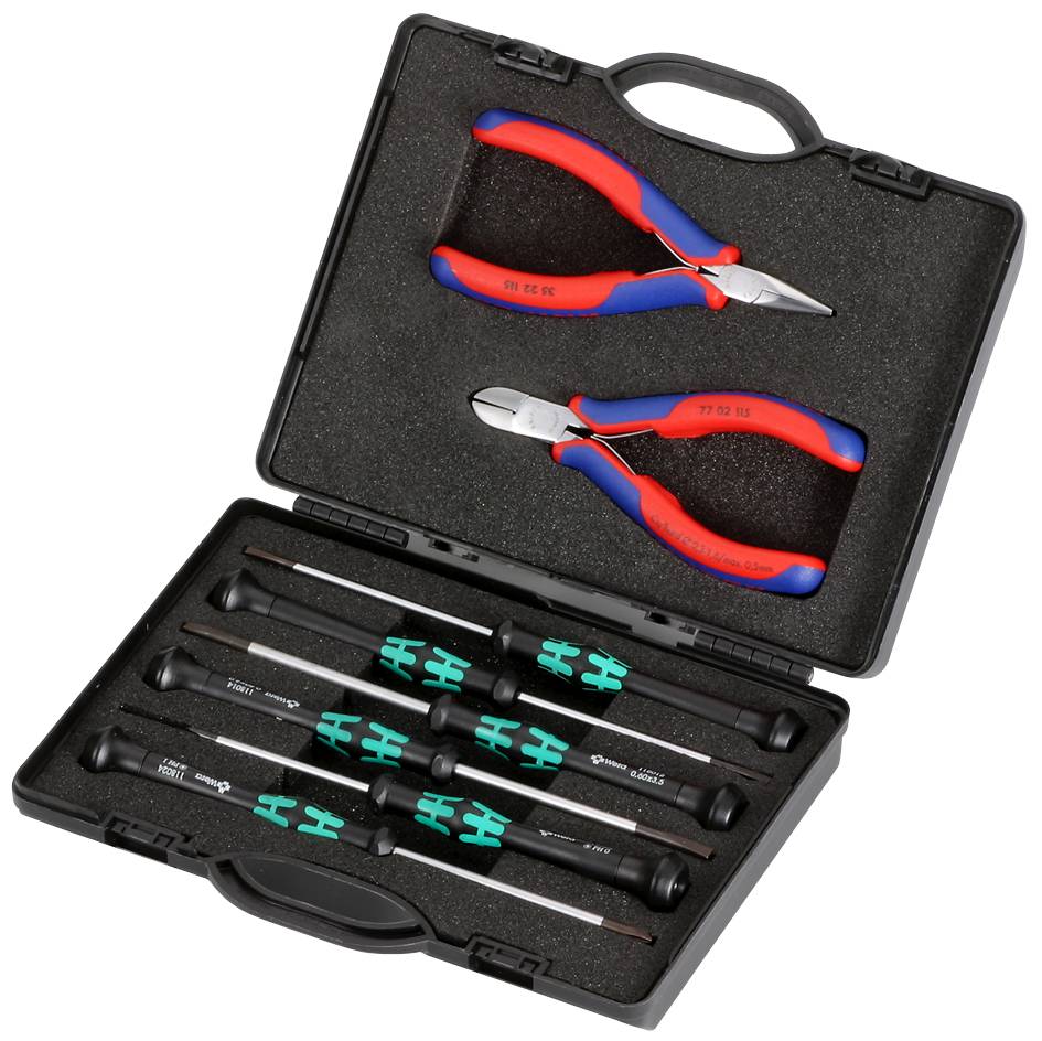 Elektroniksats. Knipex 2018 S