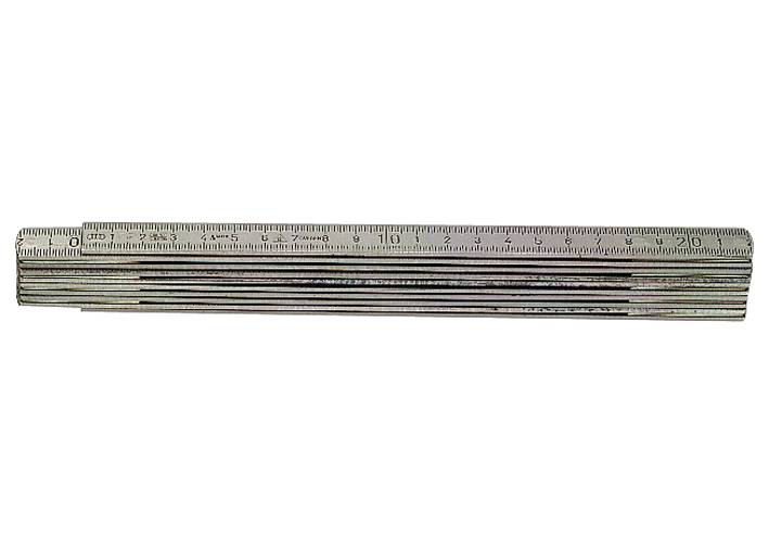 Måttstock (Meterstock) av aluminium Hultafors