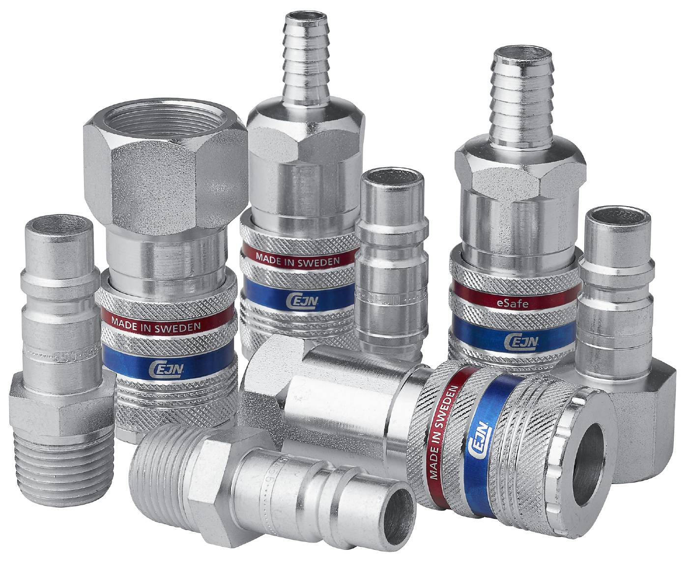 Snabbkoppling Tryckluft Serie 550 eSafe Cejn – bild 2