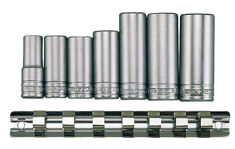 Hylssats. Med 3/8" fyrkantsfäste. Teng Tools M3807