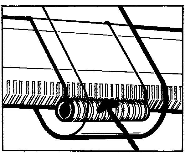 Skruvtving Bessey TG / TGK, Trähandtag – bild 2
