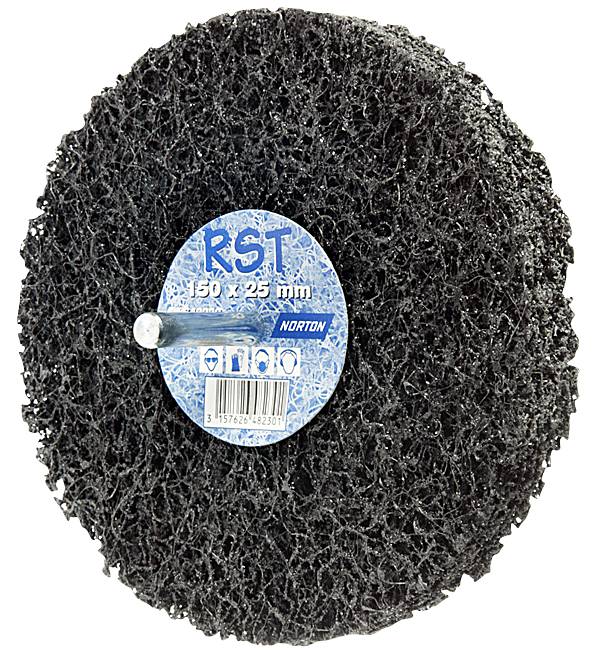 Slipnylonrondell med spindel Norton Bear-Tex Rapid Strip
