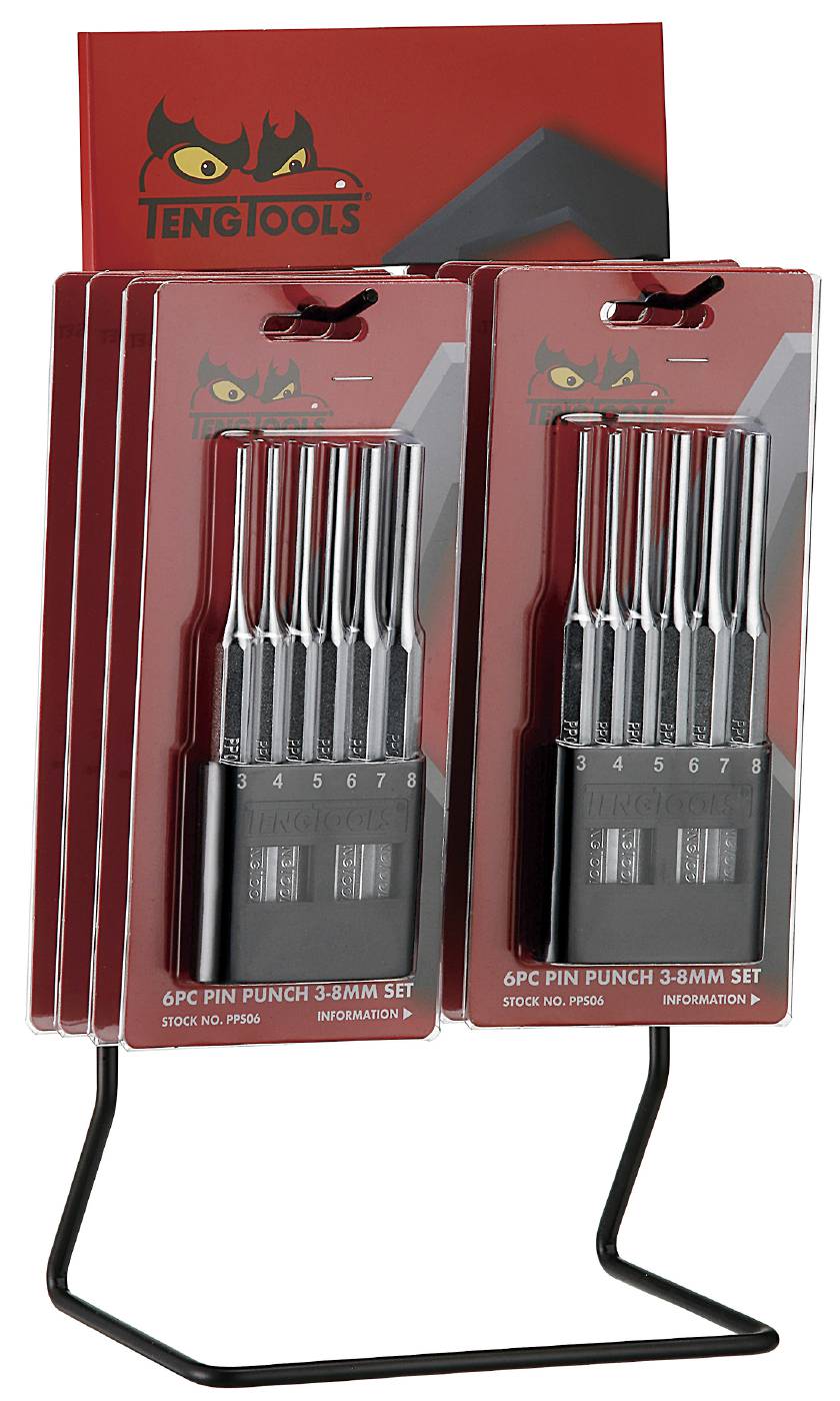 Drivdornssatser i display Teng Tools DIS-PPS06