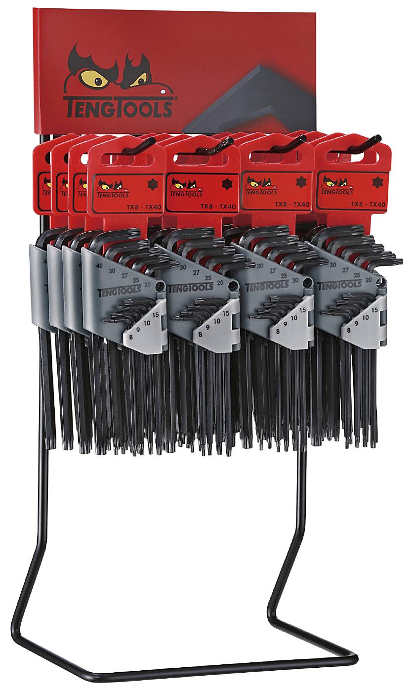 TX-nyckelsatser i display Teng Tools DIS-1479TX