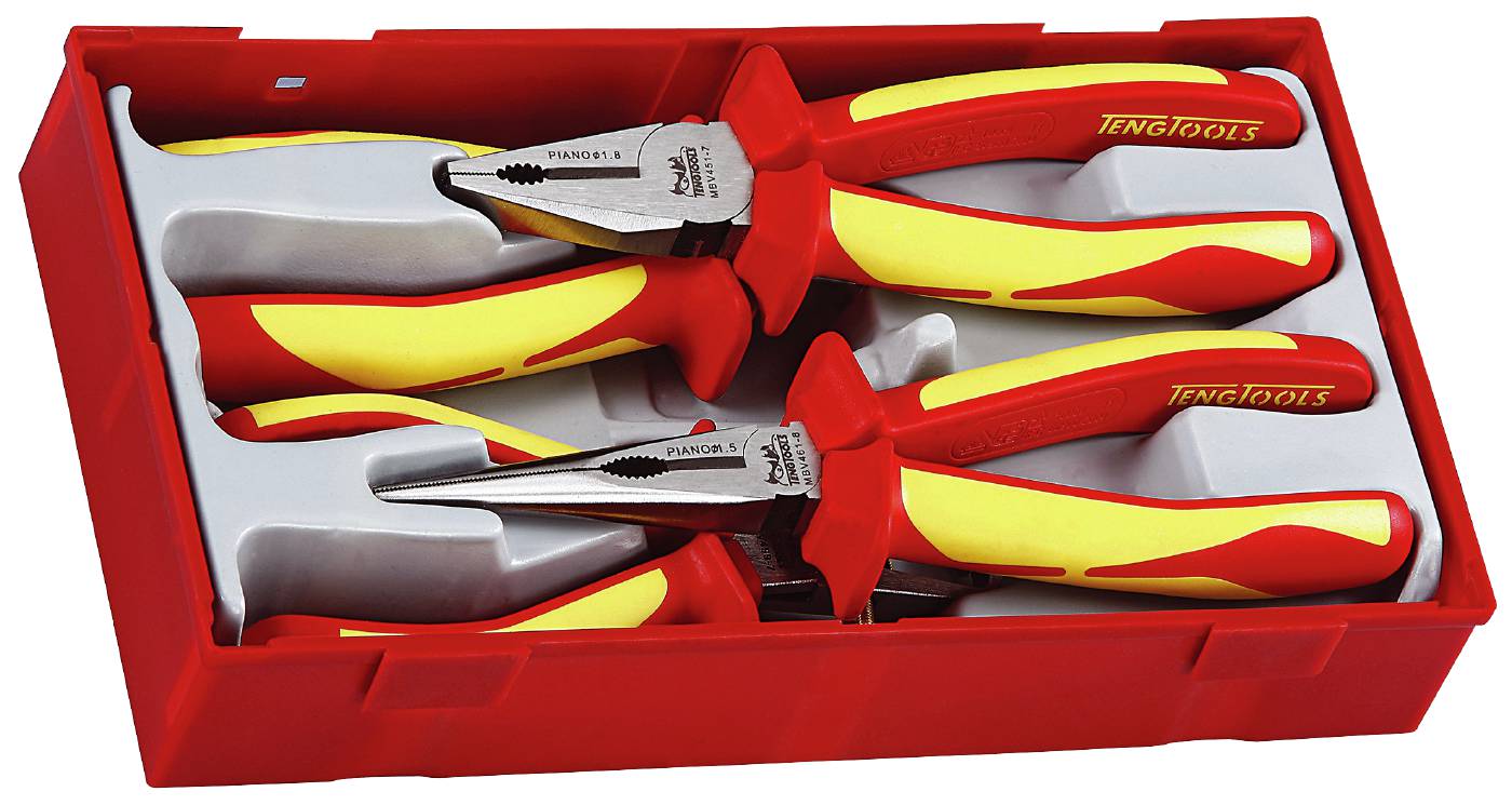 4 delars Tångsats 1000 V Teng Tools TTV440