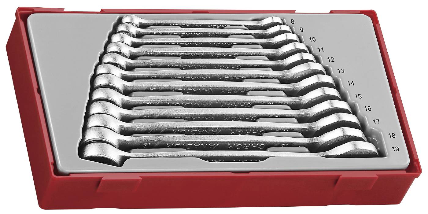 12 delars U-ringnyckelsats Teng Tools TT8012 – bild 1