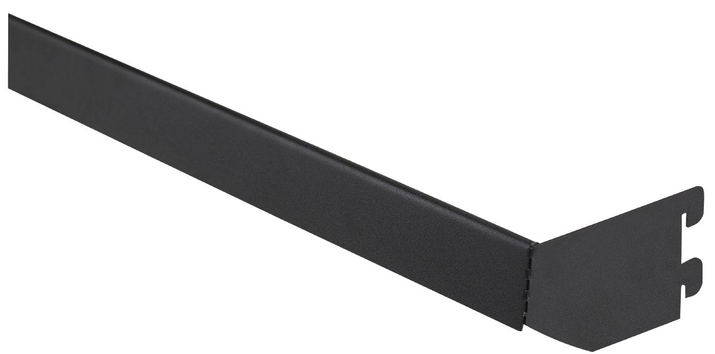 Etikettskena 900 mm svart
