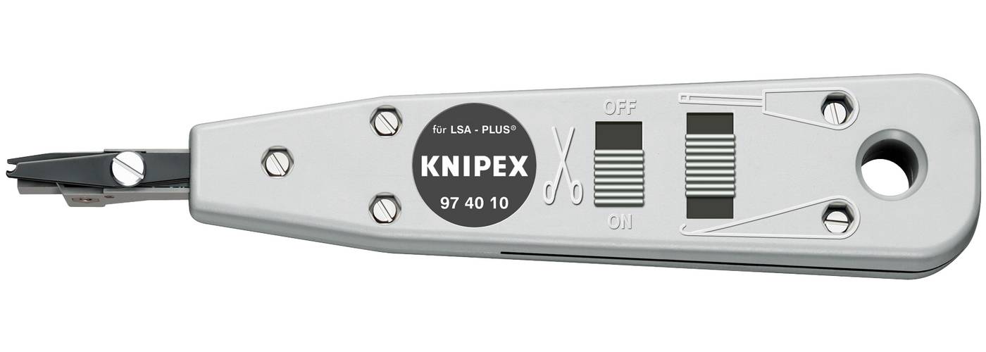 Monteringsverktyg för UTP- och STP-kabel. Knipex 9740-10