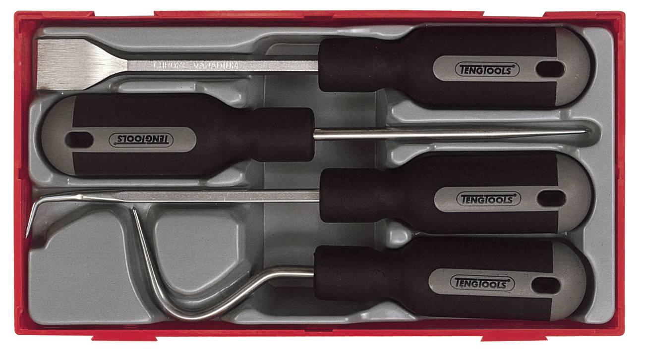4 delars Skrap- och demonteringssats Teng Tools TTSR04 – bild 2