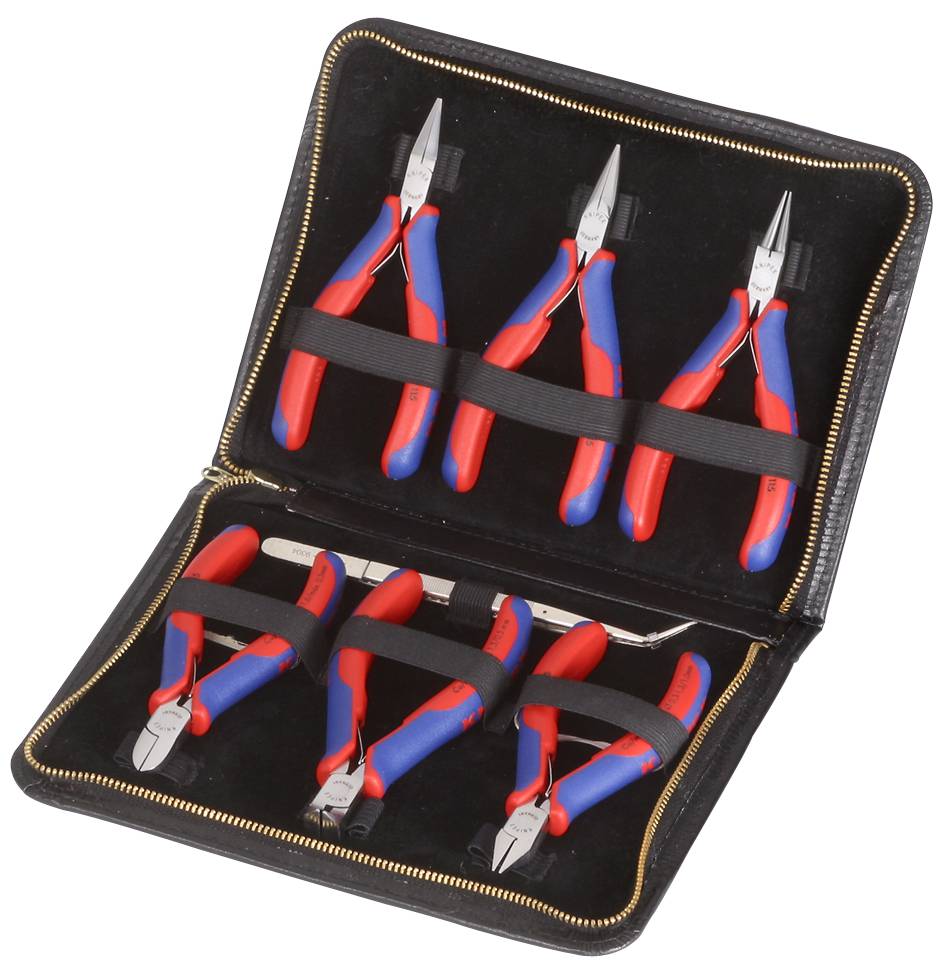 Elektroniktänger i etui. Knipex 00 20 16