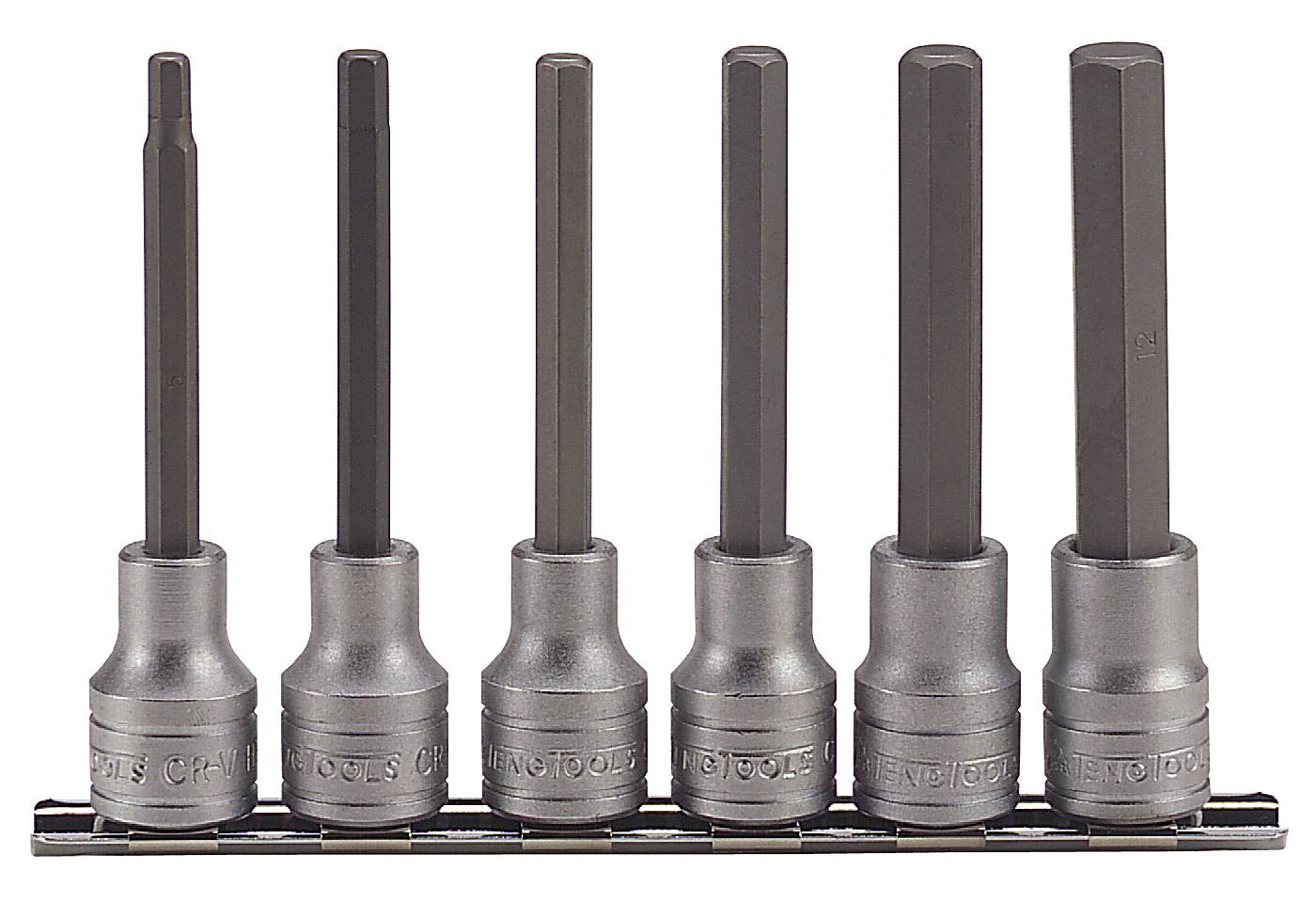 Insexhylssats. Med 1/2" fyrkantsfäste. Teng Tools M1211