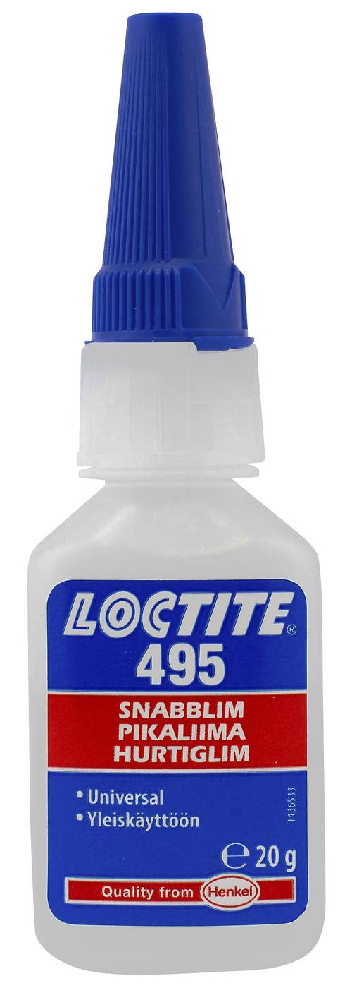 Snabblim Loctite 495