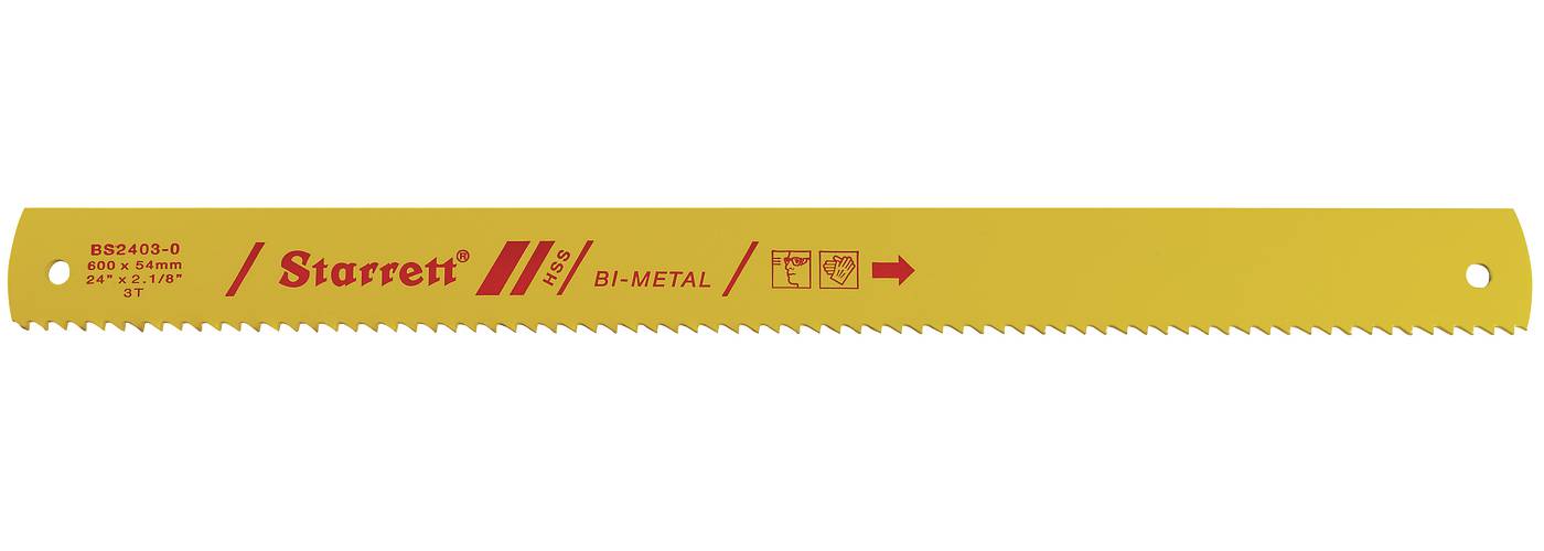 Maskinsågblad med standardfäste Starrett RS