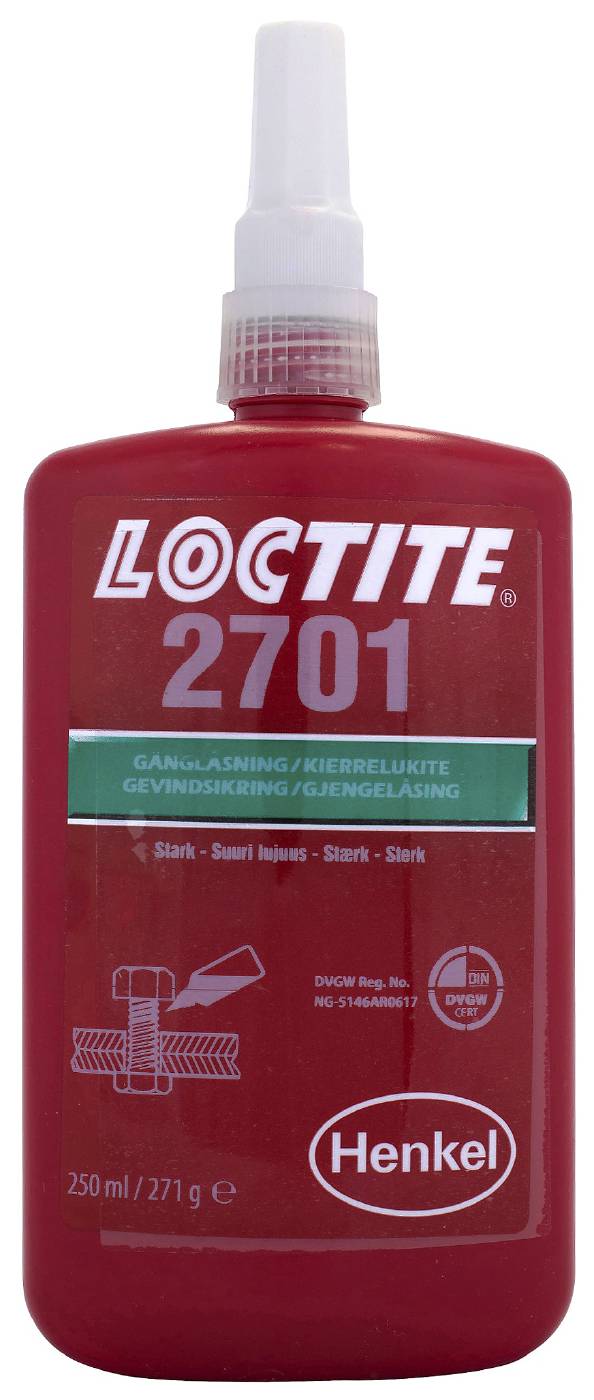 Gänglåsning stark Loctite 2701