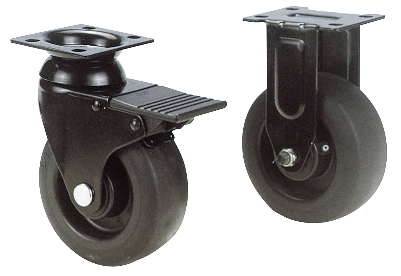 4 svängbara hjul med 2-stegs broms Teng Tools TCNBC