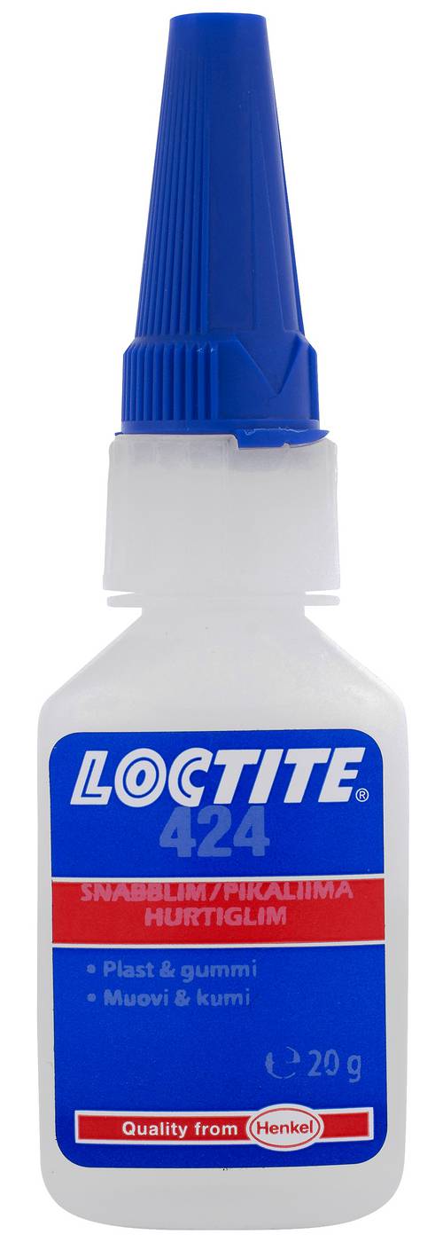 Snabblim Plast Gummi Loctite 424 – bild 2