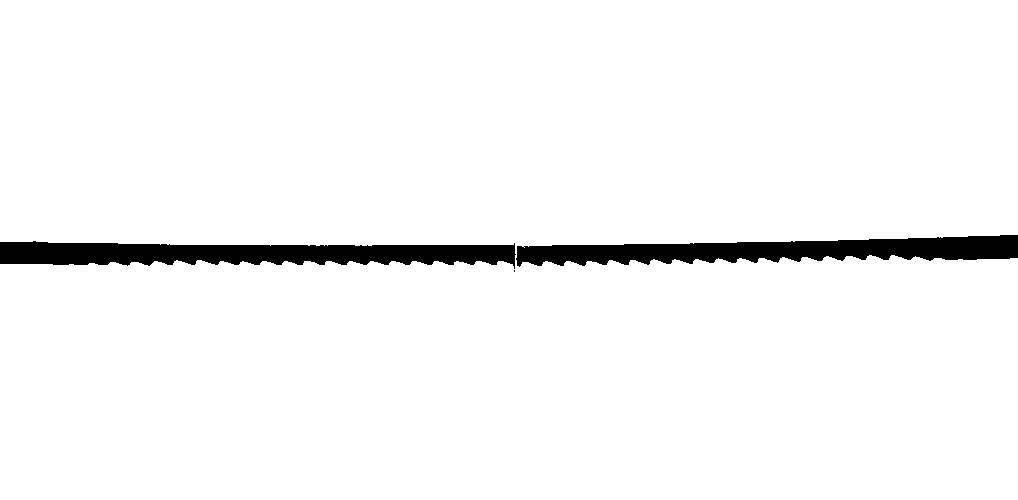 Lövsågblad, metall