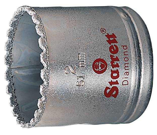 Hålsåg - för kakel, klinker, plast m.m. Starrett