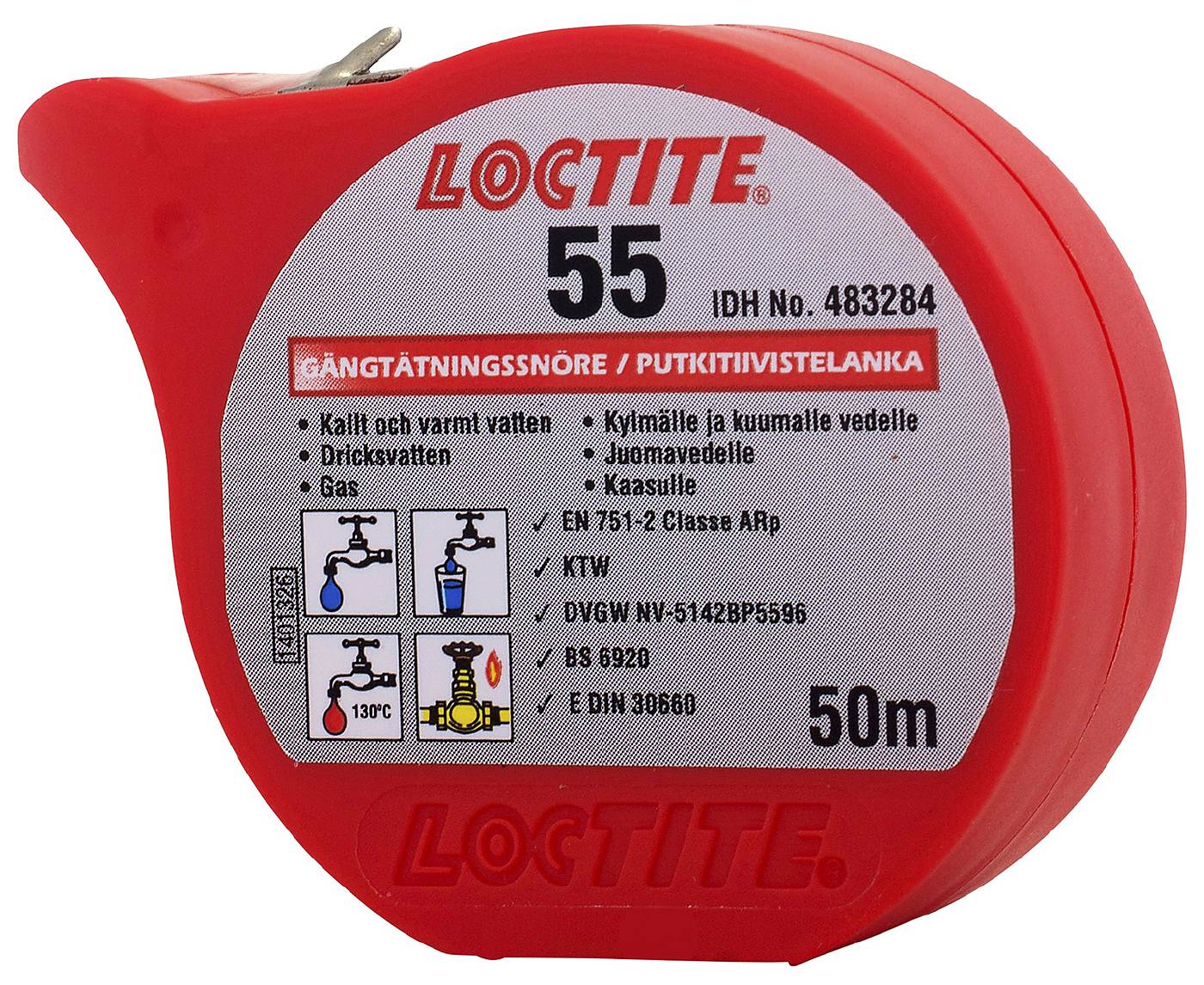 Gängtätning rörtätning Loctite 55 – bild 2