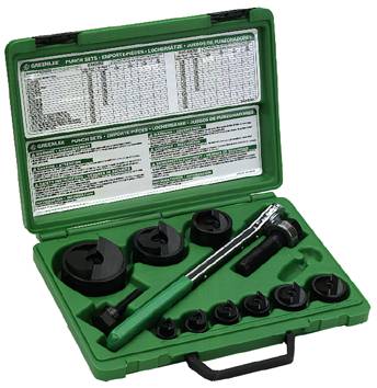 Skruvhålstans Greenlee Slug Buster S2