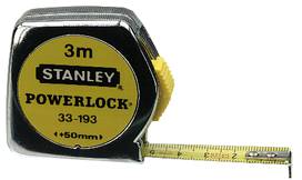 Kort måttband av stål Stanley Powerlock