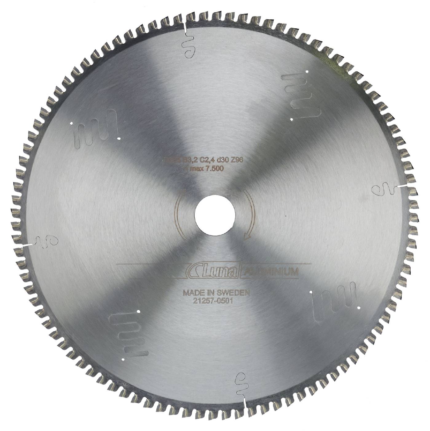 Cirkelsågklinga Luna Aluminium