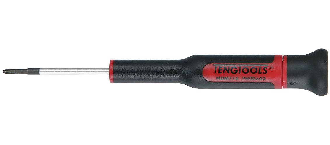 Finmekanikermejsel för Phillips spår Teng Tools MDM716 / MDM718