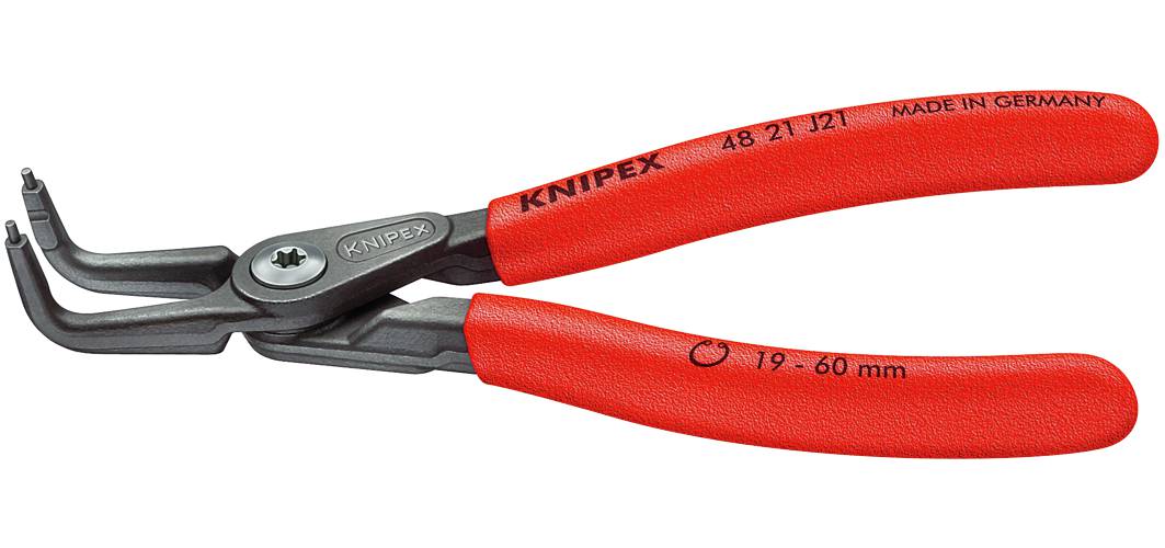 Spårringstång för invändiga spårringar. Knipex 4821 – bild 2