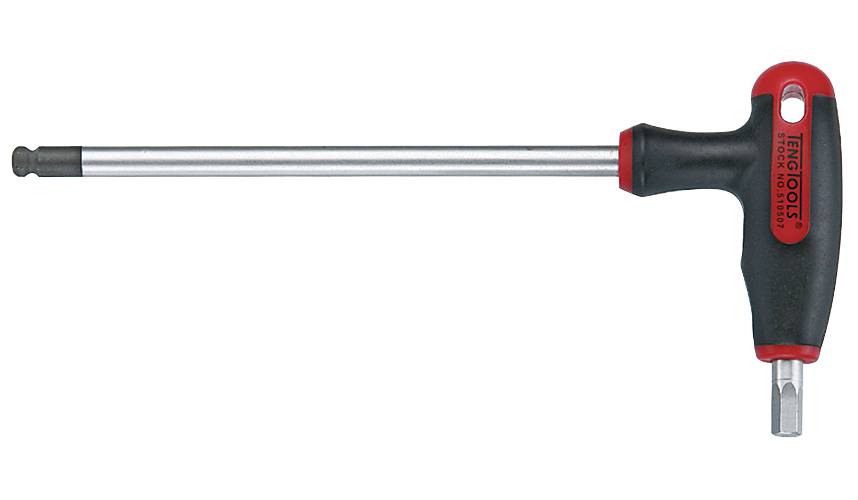 Sexkantnyckel med T-handtag Teng Tools 510502 / 510512 mm