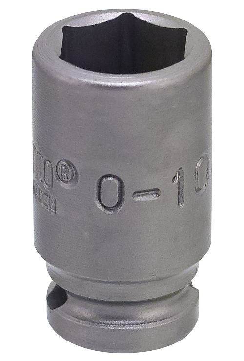 Krafthylsa. Med 1/4" fyrkantsfäste. Momento 0